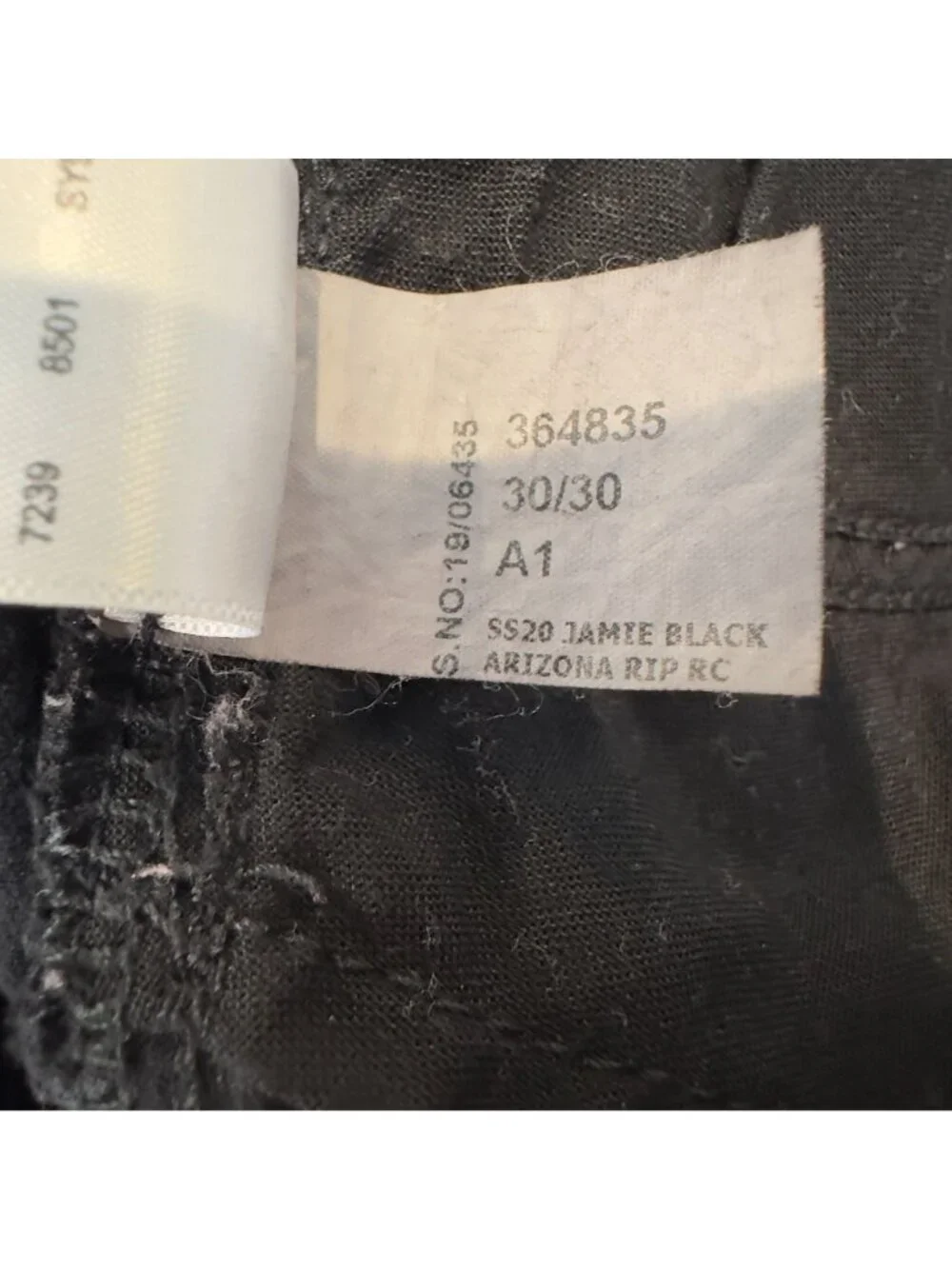 Topshop Jamie Jeans Womens W30 Black High Rise Skinny Distressed Knee Stretch